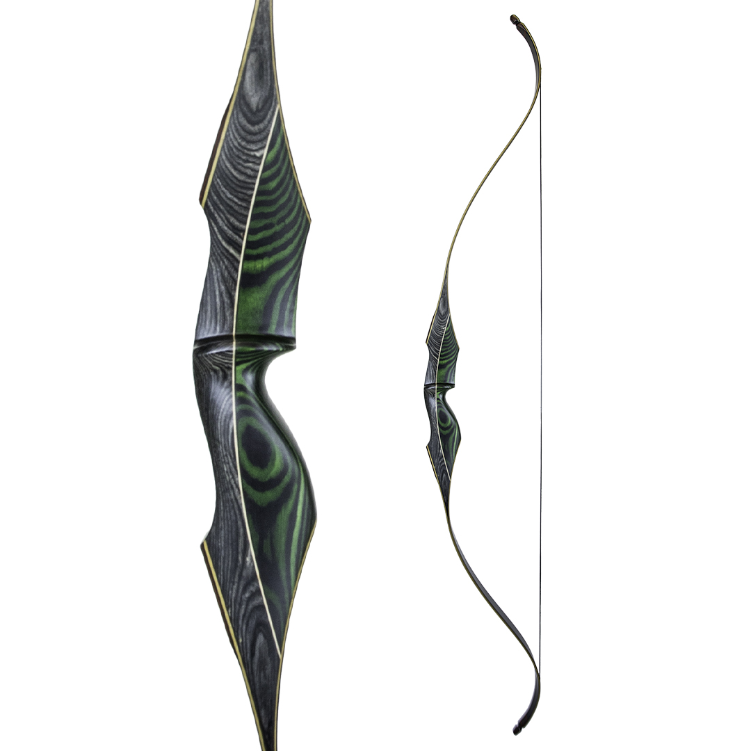 WHITE FEATHER Garuda - 64 Zoll - 35 lbs - One Piece Recurvebogen - Ausstellungsstück
