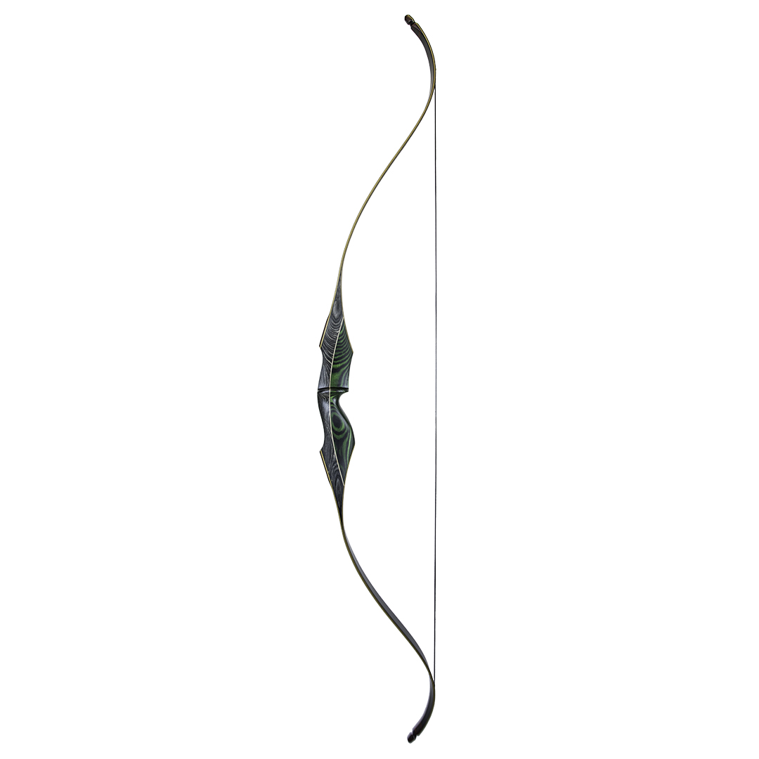 WHITE FEATHER Garuda - 64 Zoll - 35 lbs - One Piece Recurvebogen - Ausstellungsstück – Bild 5