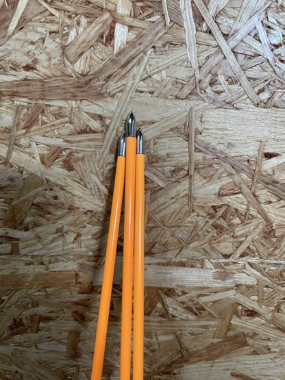 Komplettpfeil | SPHERE Lumos 4.2 - orange - Carbon - Naturfedern | Spine 800 – Bild 2