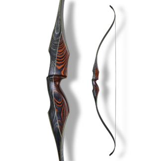 WHITE FEATHER Garuda rot - 64 Zoll - 30 lbs - One Piece Recurvebogen - Ausstellungsstück