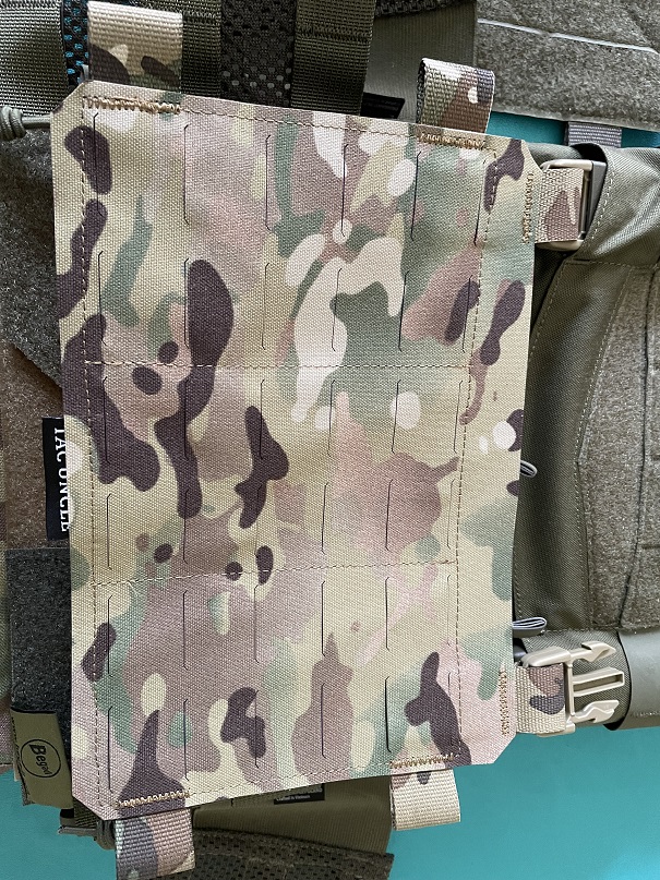 Front Platte - Molle Flap - für Plattenträger Multicam ähnlich