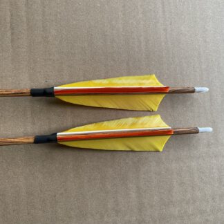 Penthalon Carbonpfeile Slim Line Timber Naturfedern