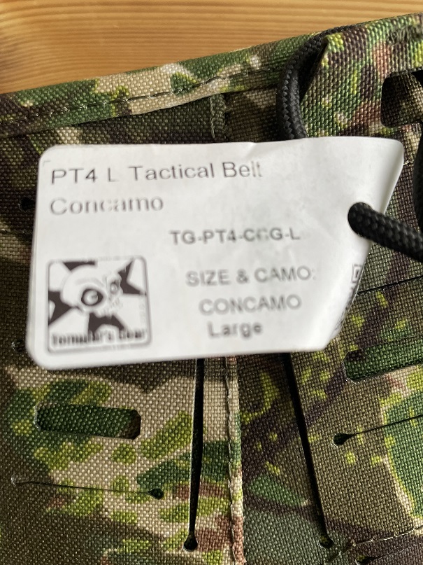 Templars Gear Tactical Belt PT4 Hüftgurt Webbing – Bild 5