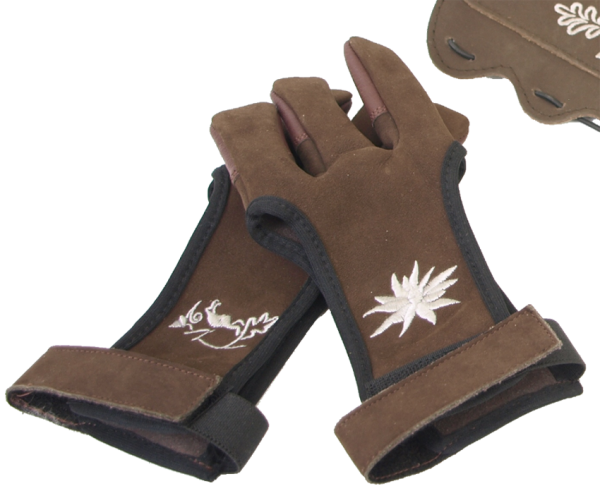 AmbioriX Handschuh "Bavarian Style" braun